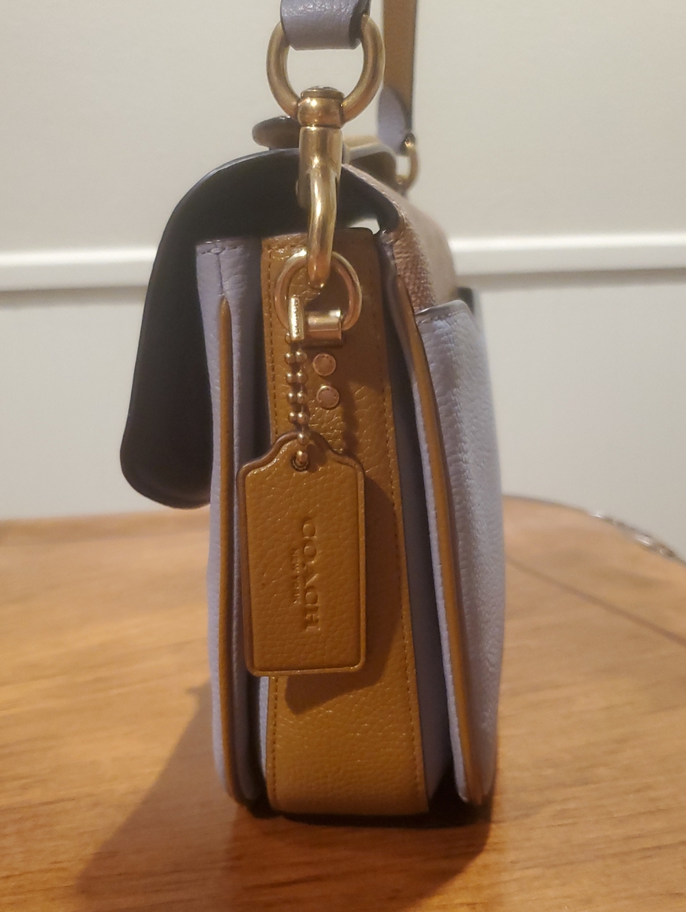 Like NEW Coach Cassie Signature Colorblock Crossbody - Picture 6 of 12